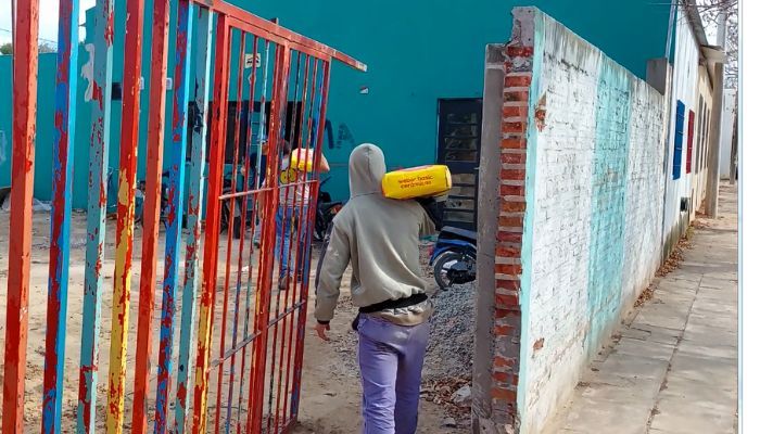 CEC 801: a cargo de la cooperativa Grupo Alfa, retomaron la obra