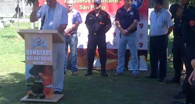 Presentaron la nueva sirena de bomberos
