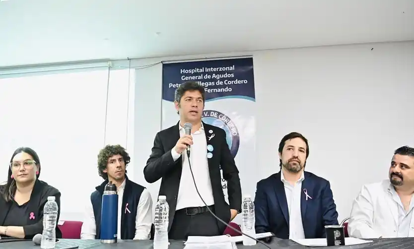 Kicillof: “Desde que llegó Milei hubo un incremento enorme en las prestaciones del sistema público de salud”