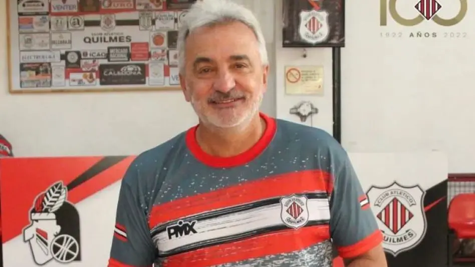 Luis Fernández: "La idea es reestructurar y darle solidez al básquet de Quilmes"