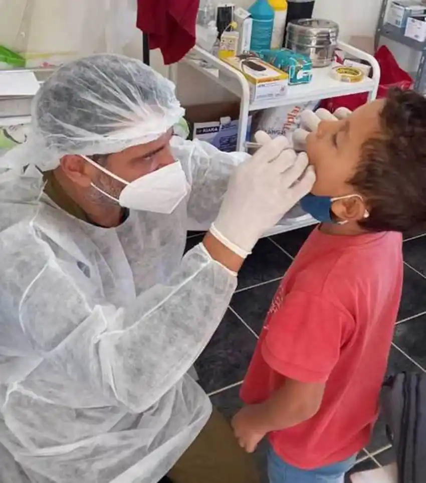 General Belgrano: renuevan atenciones de salud a vecinos de colonia Fermín Báez