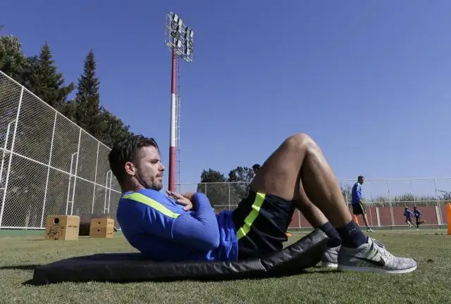 Gago: "Vi una sola vez la jugada de la lesión"
