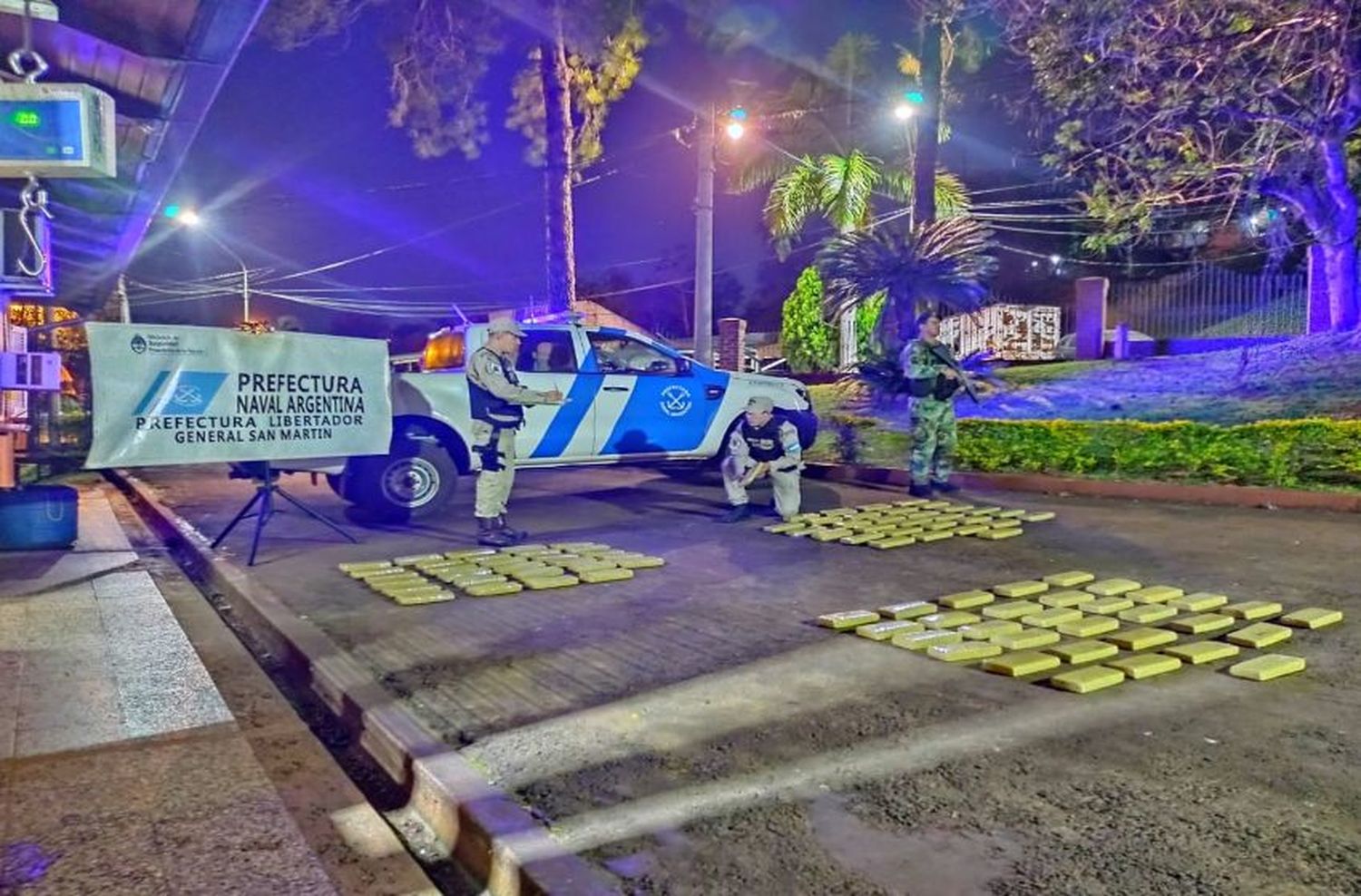 Misiones: Prefectura secuestró más de 91 kilos de marihuana