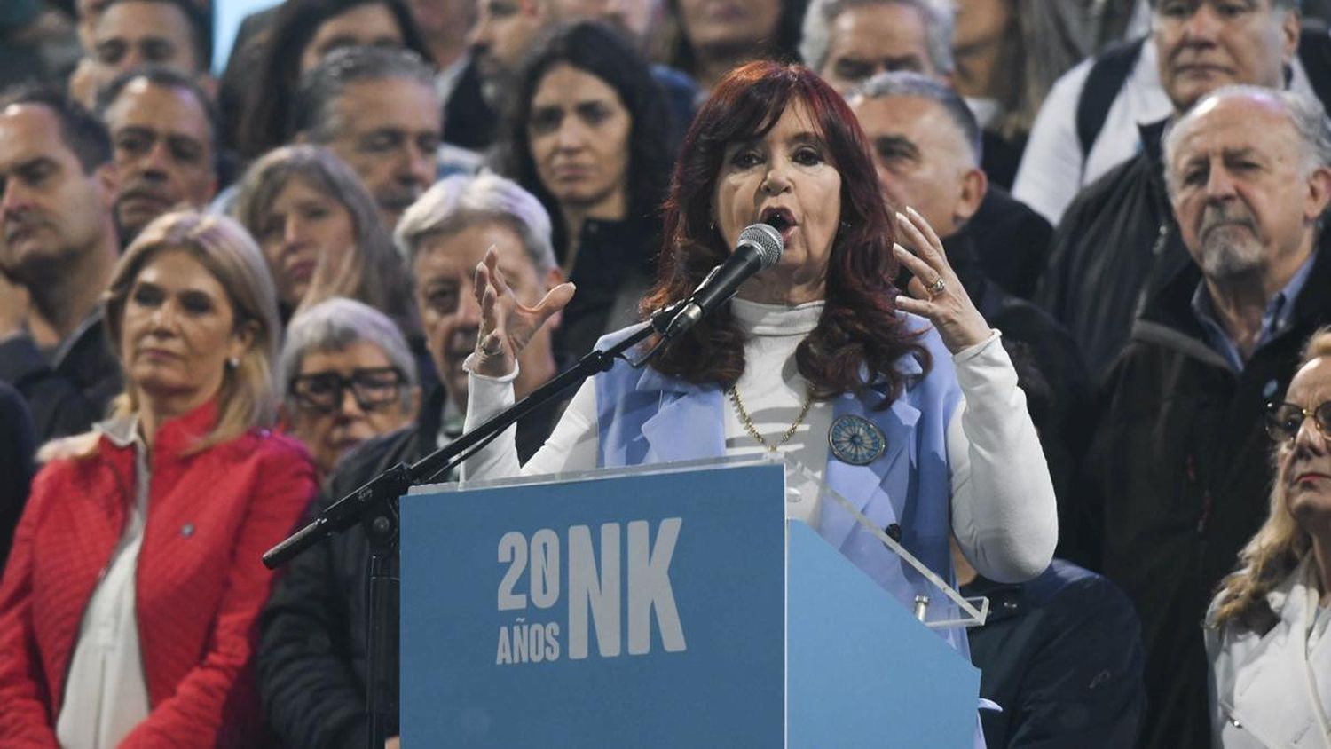 Revolución Federal volvió a amenazar a Cristina Kirchner