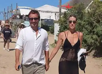 Vacaciones. En Punta del Este, más juntos y enamorados que nunca.