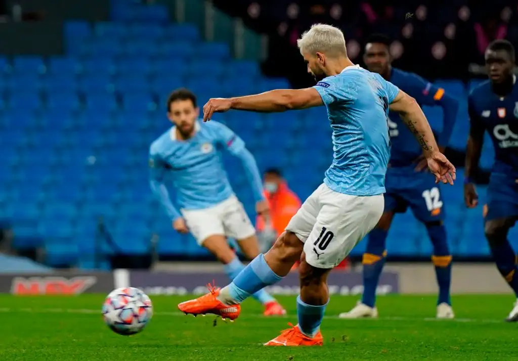 Un gol de Agüero en el triunfo de Manchester City