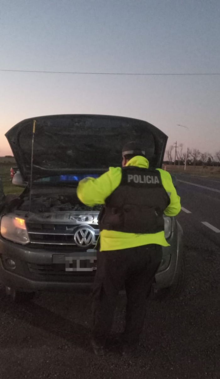 Detuvieron a un conductor con una camioneta robada en Ruta 11: tenía pedido de secuestro - 1