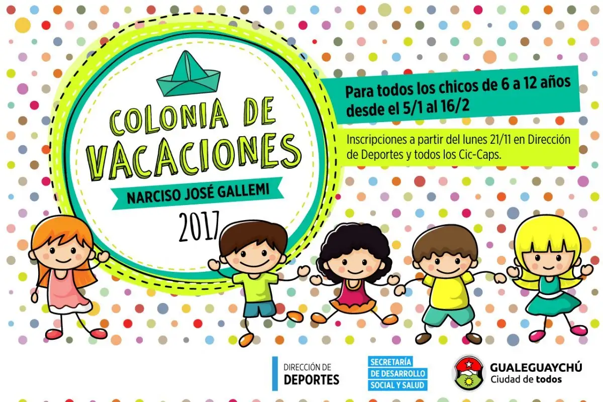 La colonia municipal continúa con la inscripción abierta