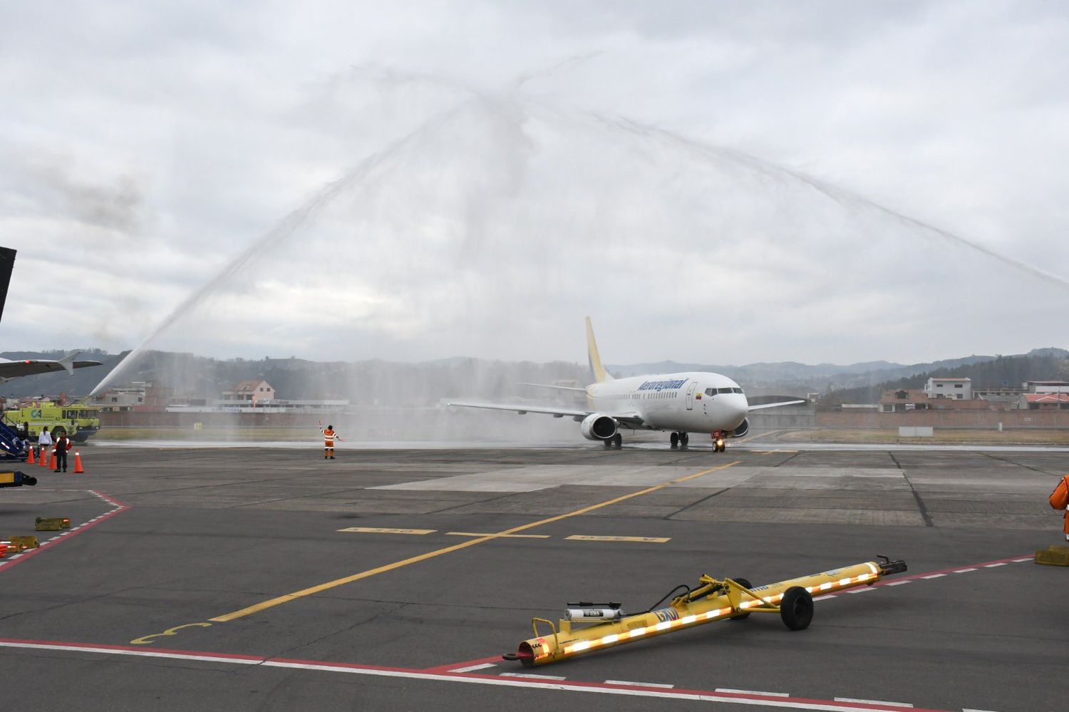 Aeroregional retomó sus vuelos a Cuenca