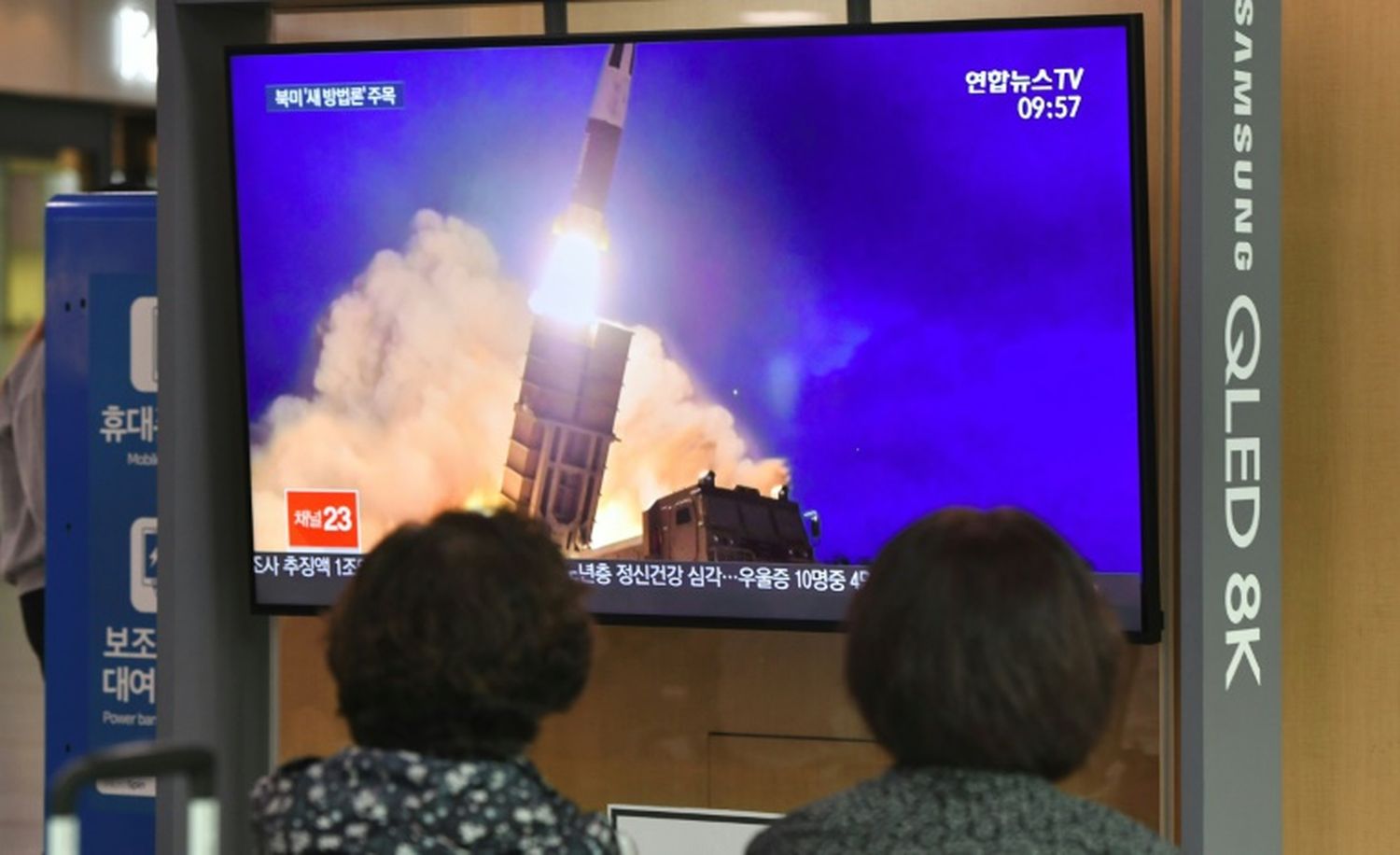 Corea del Norte y Rusia realizaron lanzamientos de misiles en la víspera