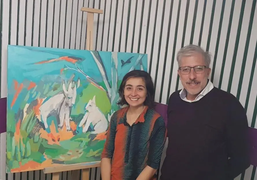 Una nueva obra de arte se suma a la subasta de «El diálogo de hoy»