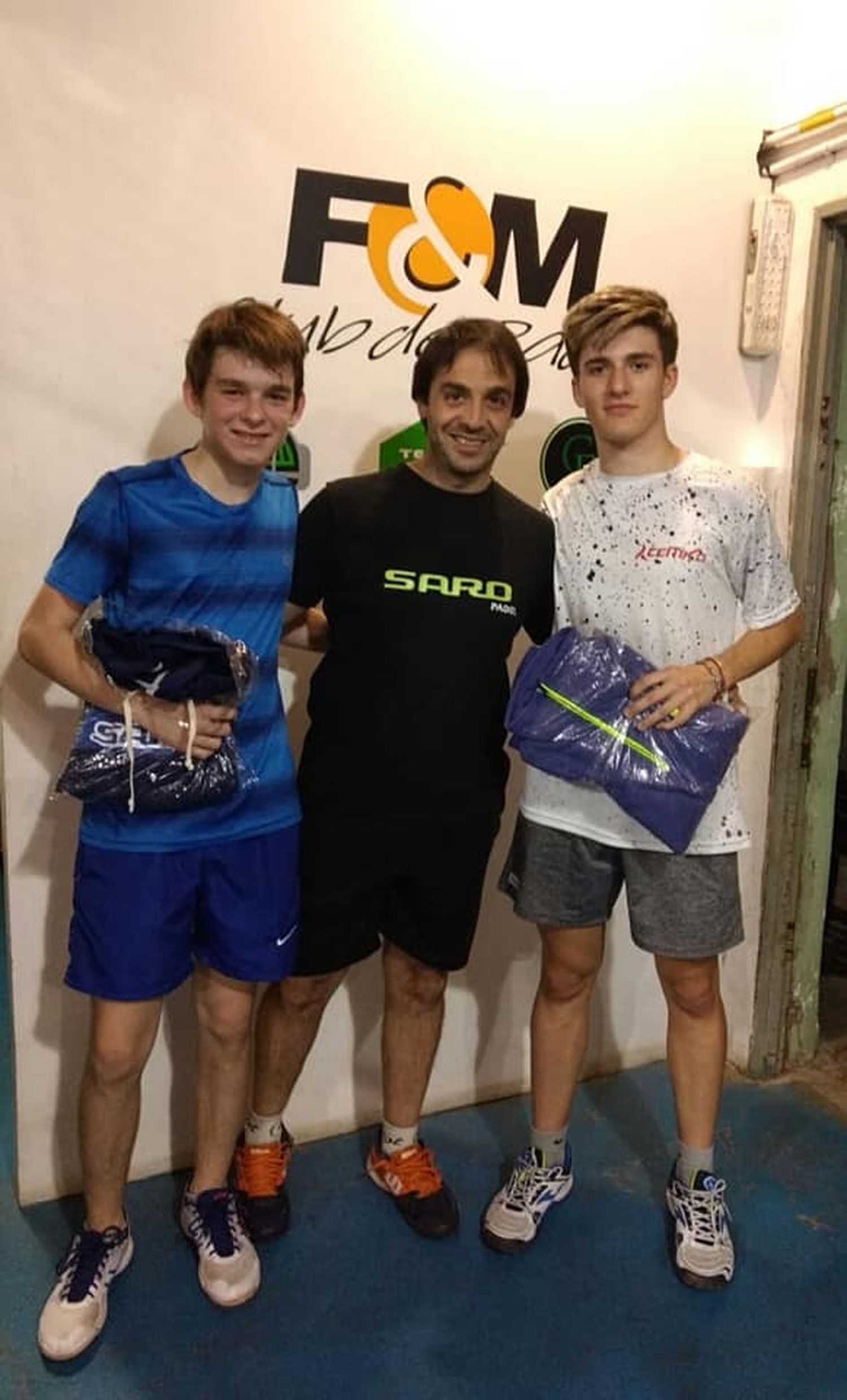 Sosa y Domínguez, campeones en FyM