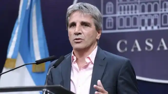 Luiis Caputo, ministro de Economía