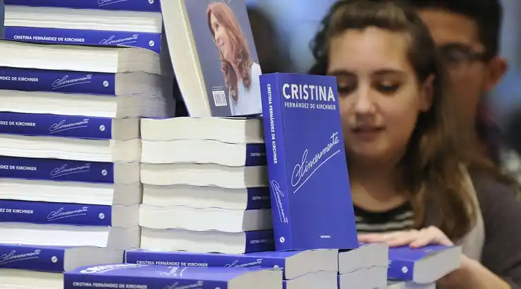  Esta noche será presentado el libro de Cristina en La Rural