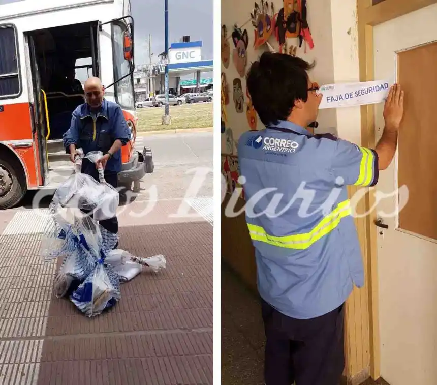 Desde temprano comenzó el operativo para las elecciones