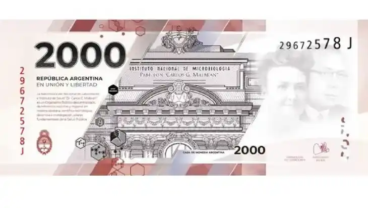 Quienes son las dos personas que aparecerán en el nuevo billete de $2000