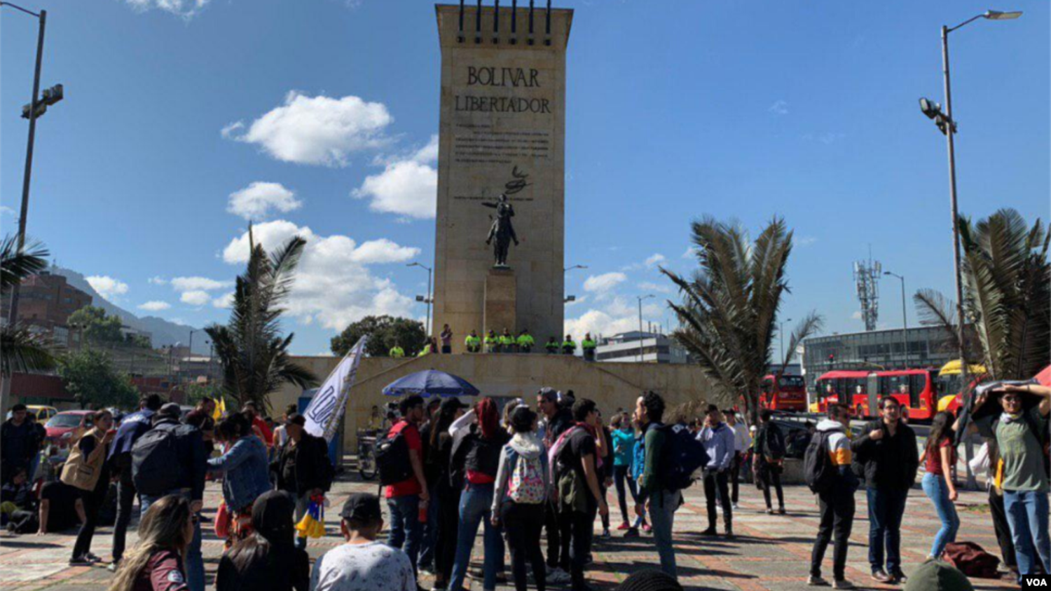 Líderes de protestas convocan nueva movilización en Colombia para el lunes