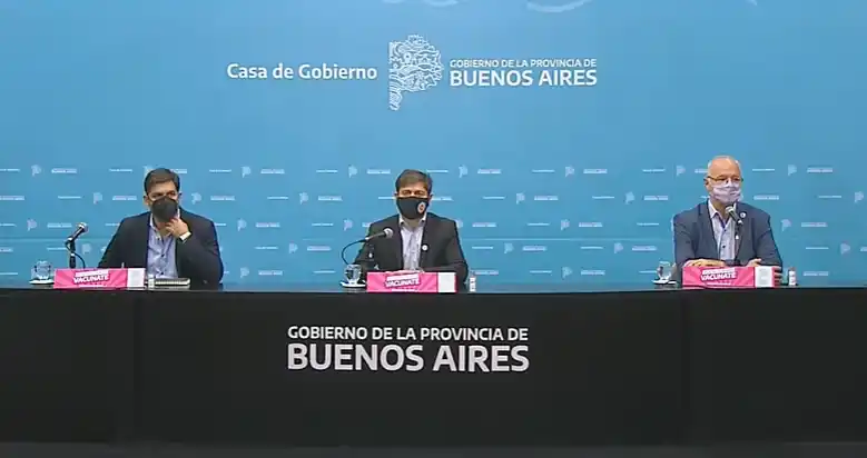 Segunda ola Covid en Provincia: "Probablemente la próxima semana veamos una leve caída de los casos", dijo Kicillof