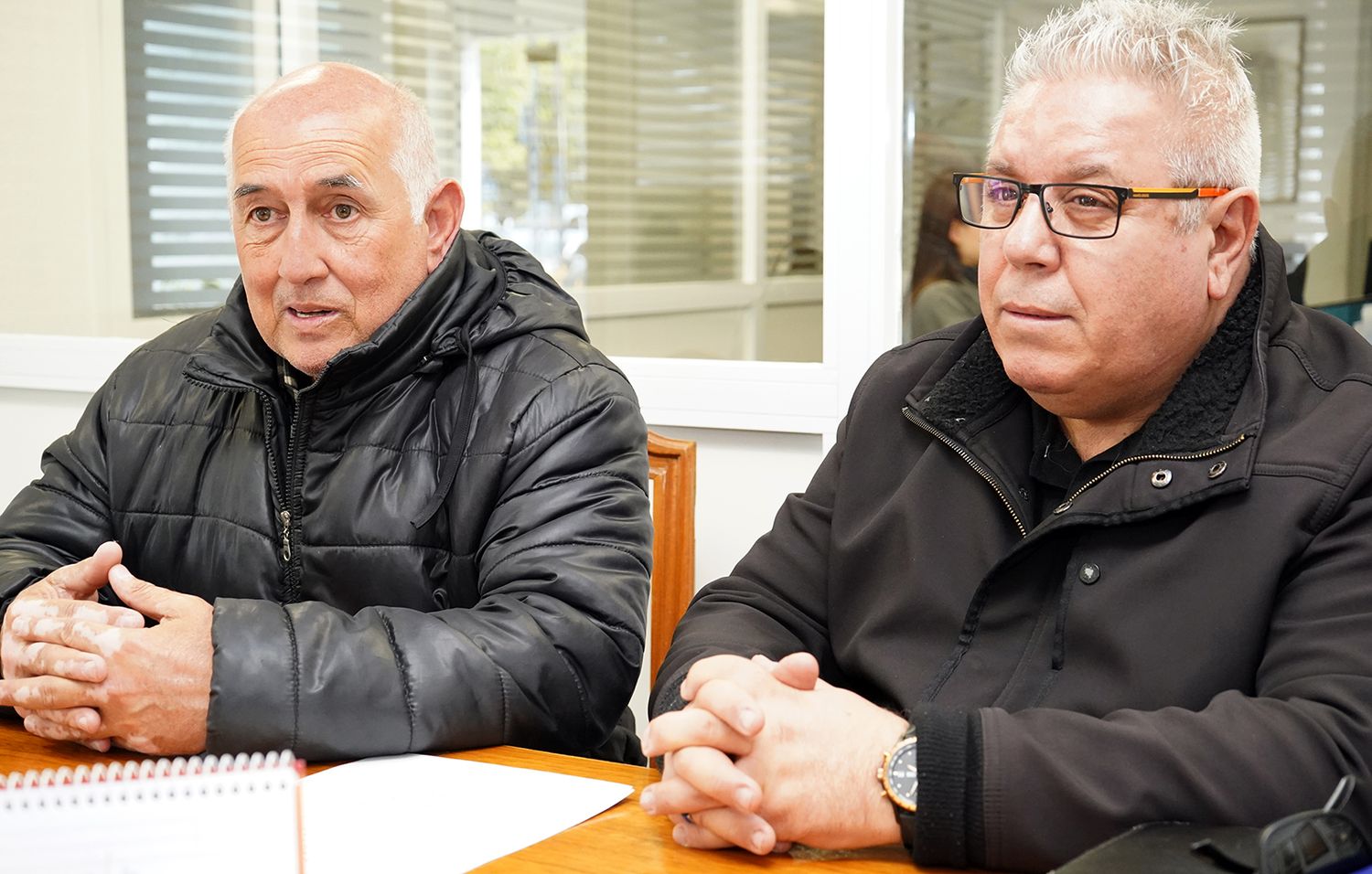 Organizadores. Carlos Maure y Juan Carlos Moreira
