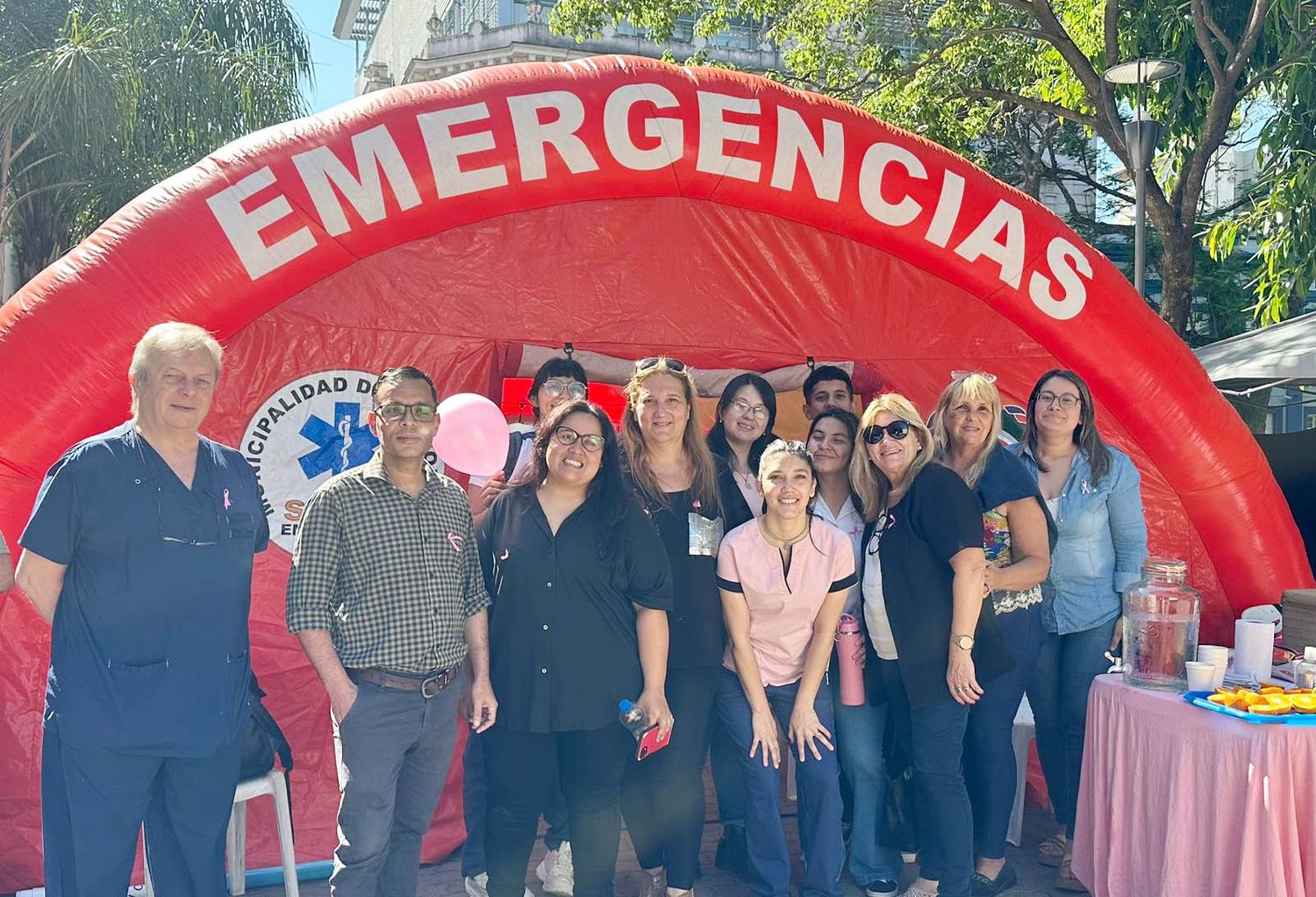 En el marco del octubre rosa se realizó una jornada de prevención sobre el Cáncer de Mama