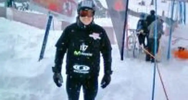 Carlos Pire en el Tetratlon de Chapelco