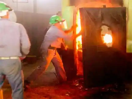 Quemaron 4.586 kilos de marihuana y 197 de cocaína 