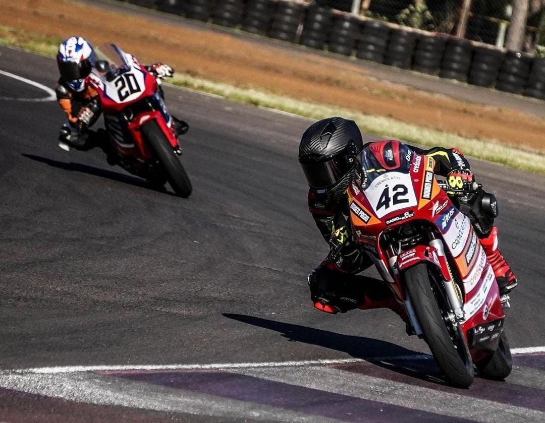 El piloto sanfrancisqueño ganó en la tercera fecha del Campeonato Argentino de Super Bike.