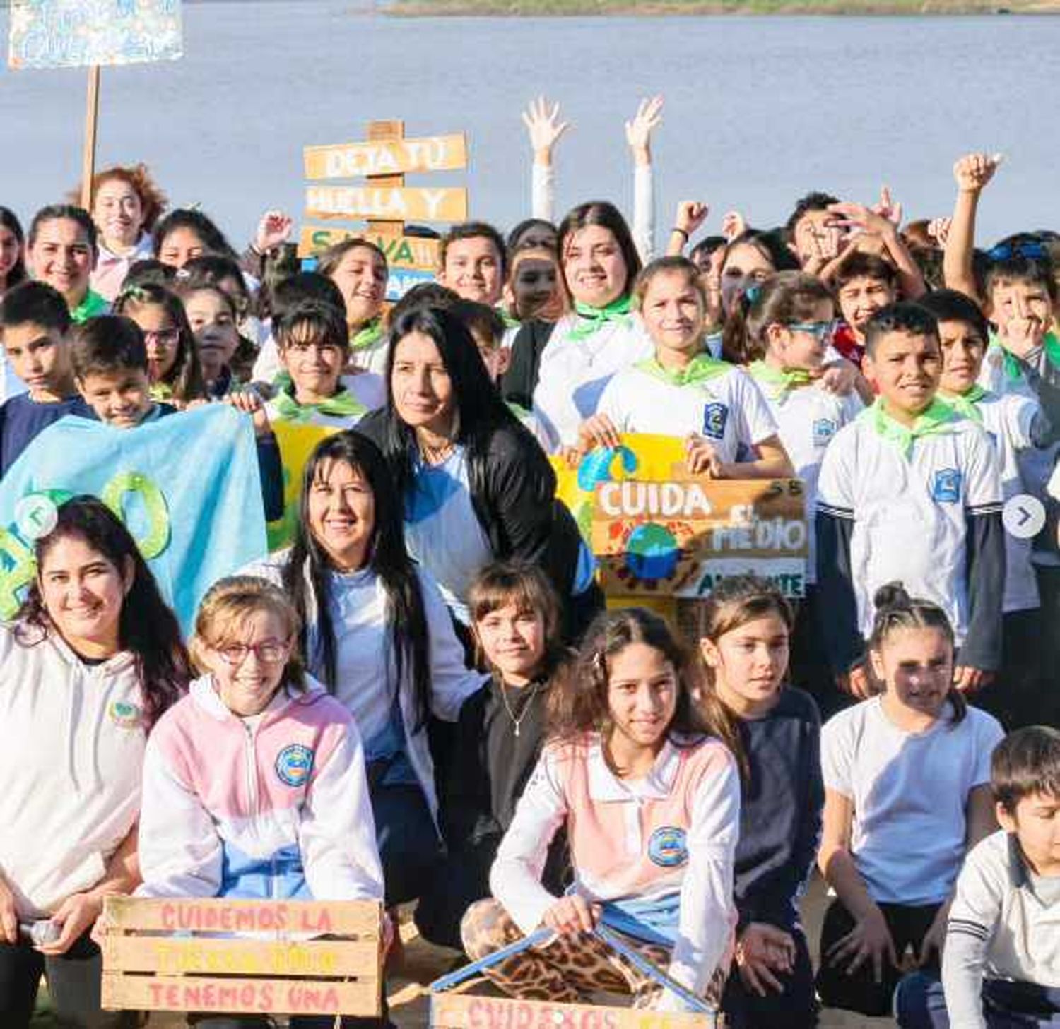 El bañado La Estrella fue escenario de una jornada
de concientización por el Día del Medio Ambiente