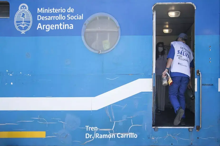 El Tren Sanitario llega a Suipacha este 1, 2 y 3 de septiembre