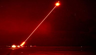 UK DragonFire laser weapon fires at aerial target for first time ...