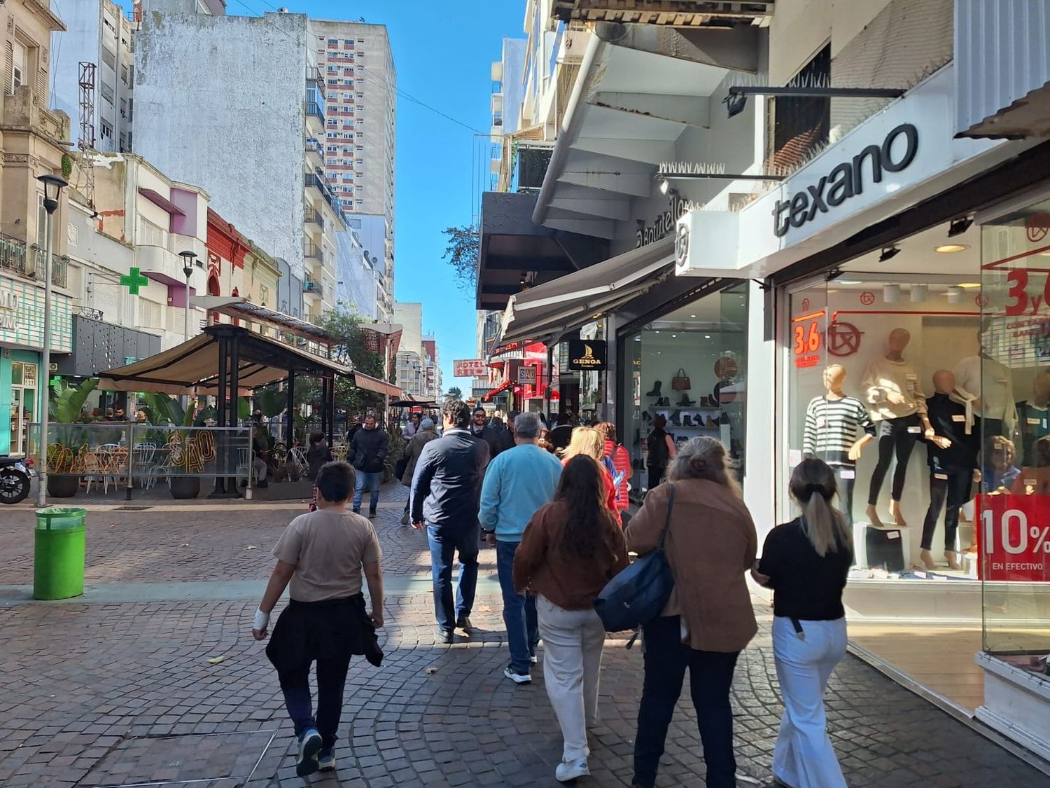 El gasto promedio diario fue de unos $87.500 y la estadías promedio fue de 3,1 días.