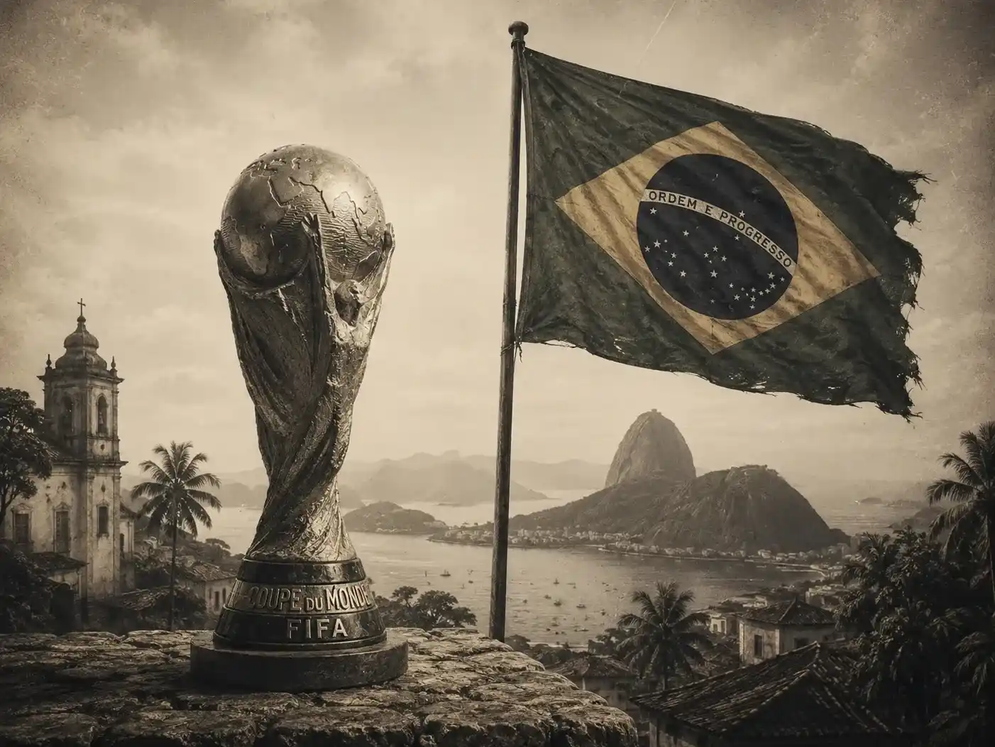 Brasil y la Copa del Mundo, tiempos lejanos.