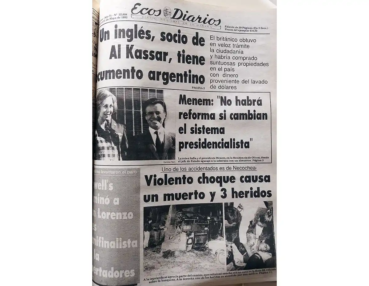 Jueves 21 de Mayo de 1992