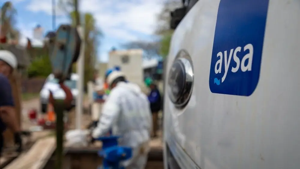 AySA ejecuta el Plan de Mejora de Red en Zona Norte.