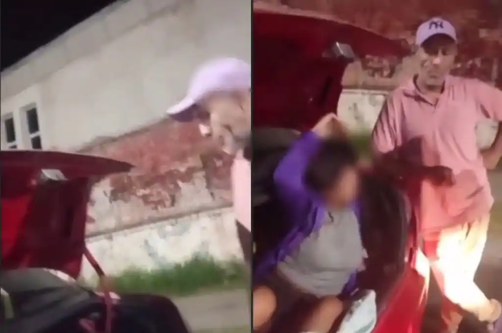 Estaba borracho y llevaba a su mujer en el baúl