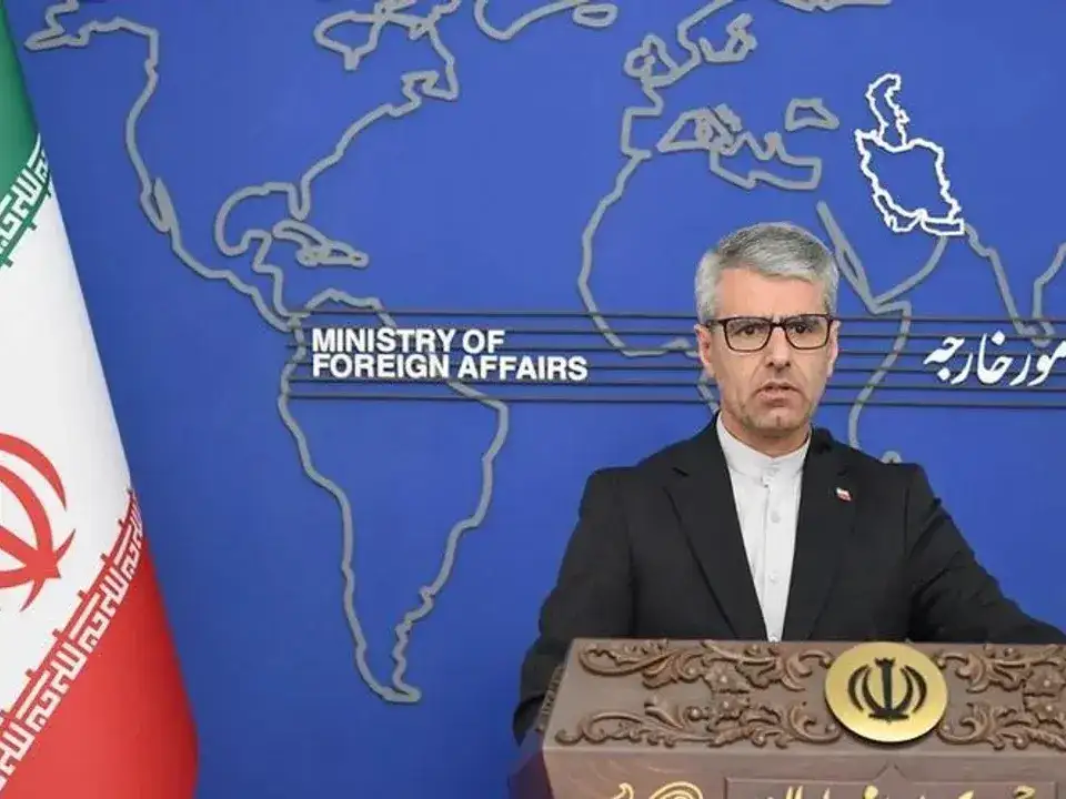 Esmaeil Baqaei, portavoz del Ministerio de Asuntos Exteriores de Irán.