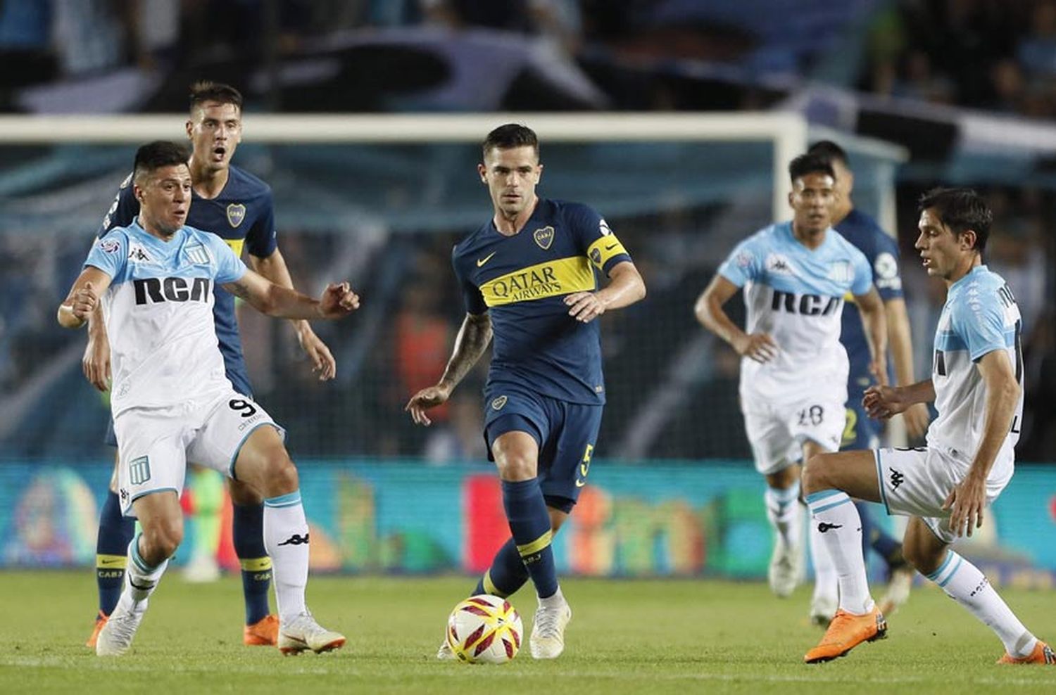 Boca se lo empató a Racing en un final infartante