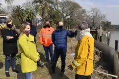 Quemas: Bordet recorrió las islas de Entre Ríos y Santa Fe 