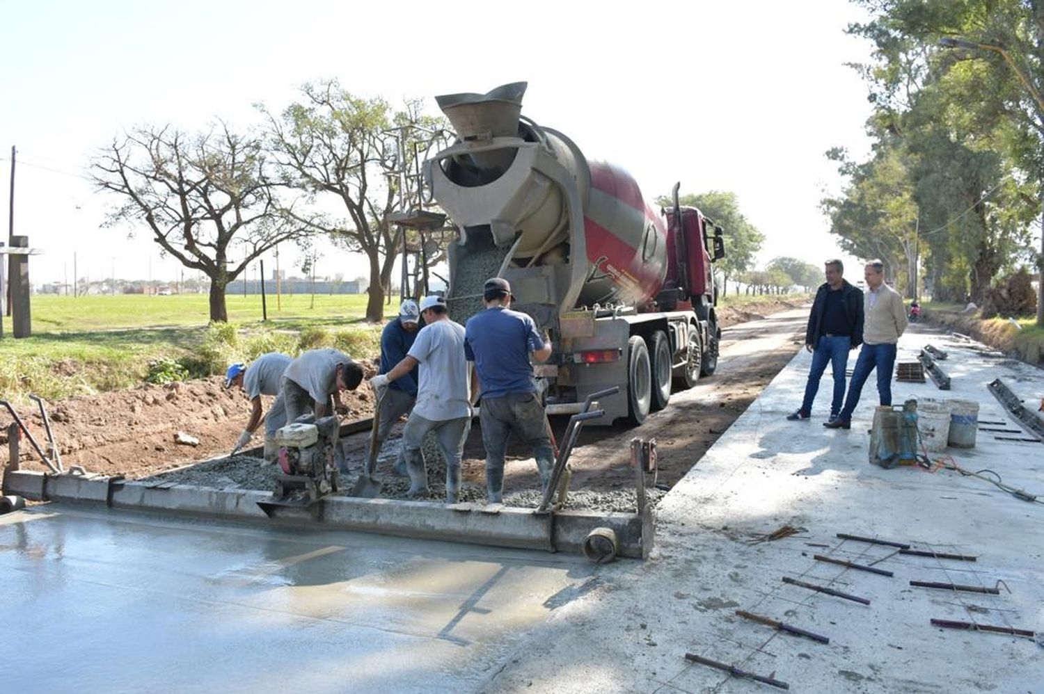 Los trabajos incluyen la pavimentación de 1.000 metros de largo por 9,5 de ancho