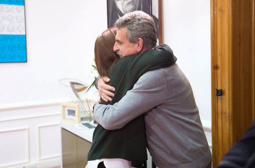 Rossi se reunió con Cristina y cuestionaron el escrutinio