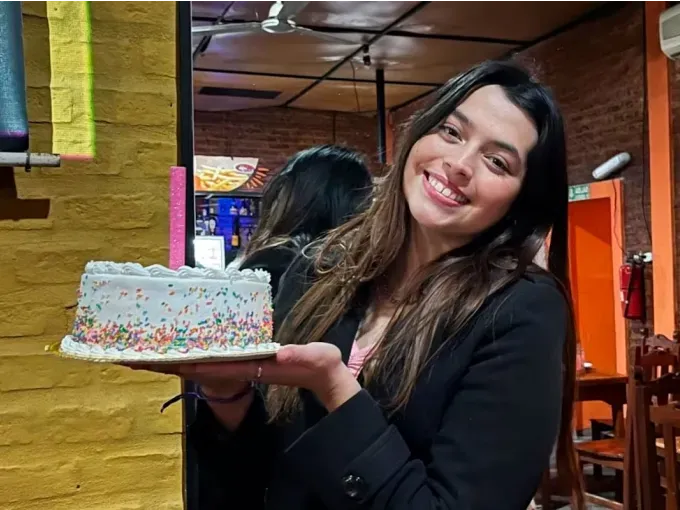 Despedida de sus amigas y allegados