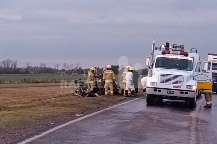 Ruta 34: accidente fatal entre un auto y un camión a la altura de Centeno