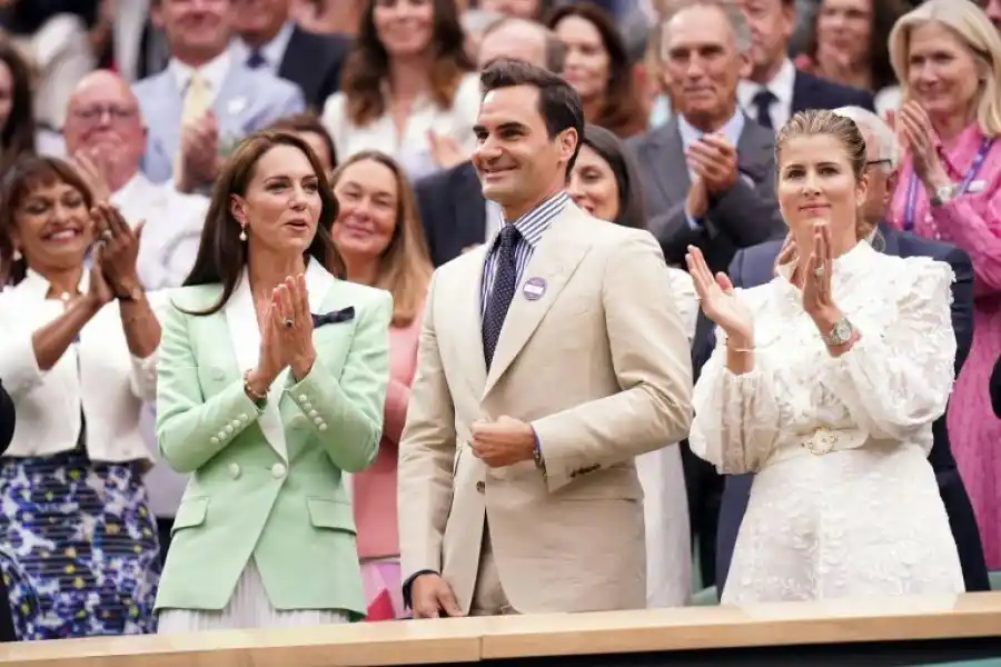 VIDEO: Roger Federer fue homenajeado en Wimbledon
