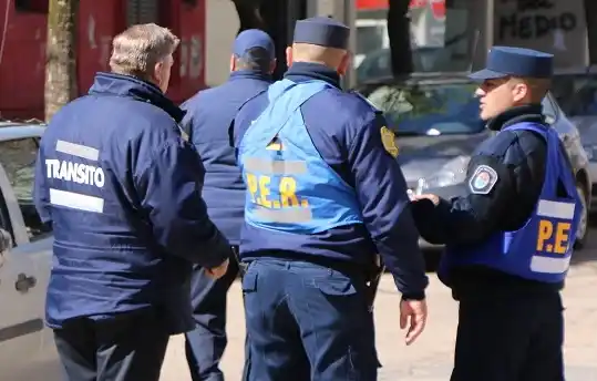 En un control, se abalanzó contra los policías y quedó detenido