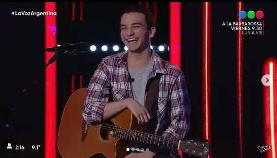 Thomas Spagnol tuvo su batalla en el Team Lali y la rompió: mirá cómo le fue