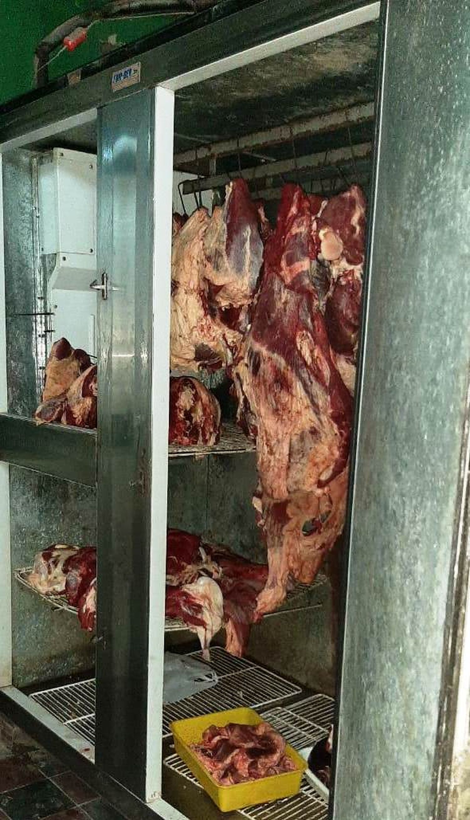 Abigeato: secuestran 250 kilos de carne