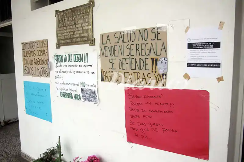 Se intensifican los paros y la actividad en el Hospital estará resentida por cuatro jornadas