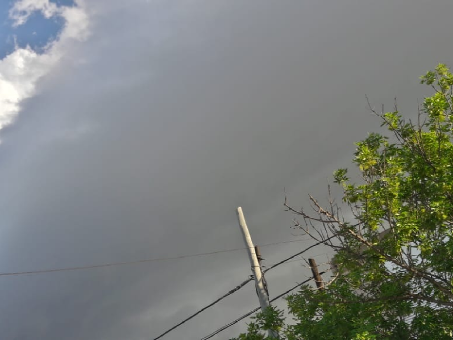 San Justo, dentro del alerta vigente por tormentas