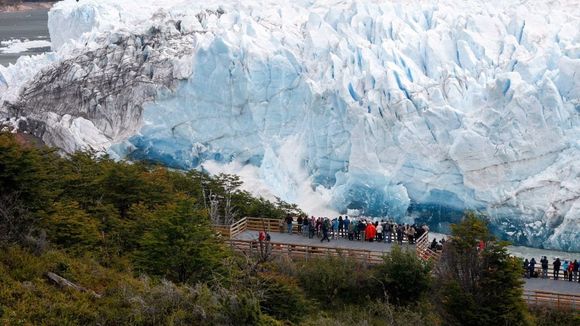 Un retroceso castastrófico del glaciar Perito Moreno está cada vez más cerca