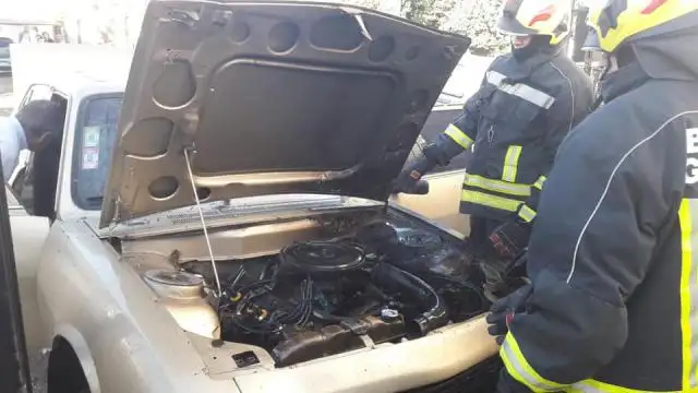 SE incendió un vehículo